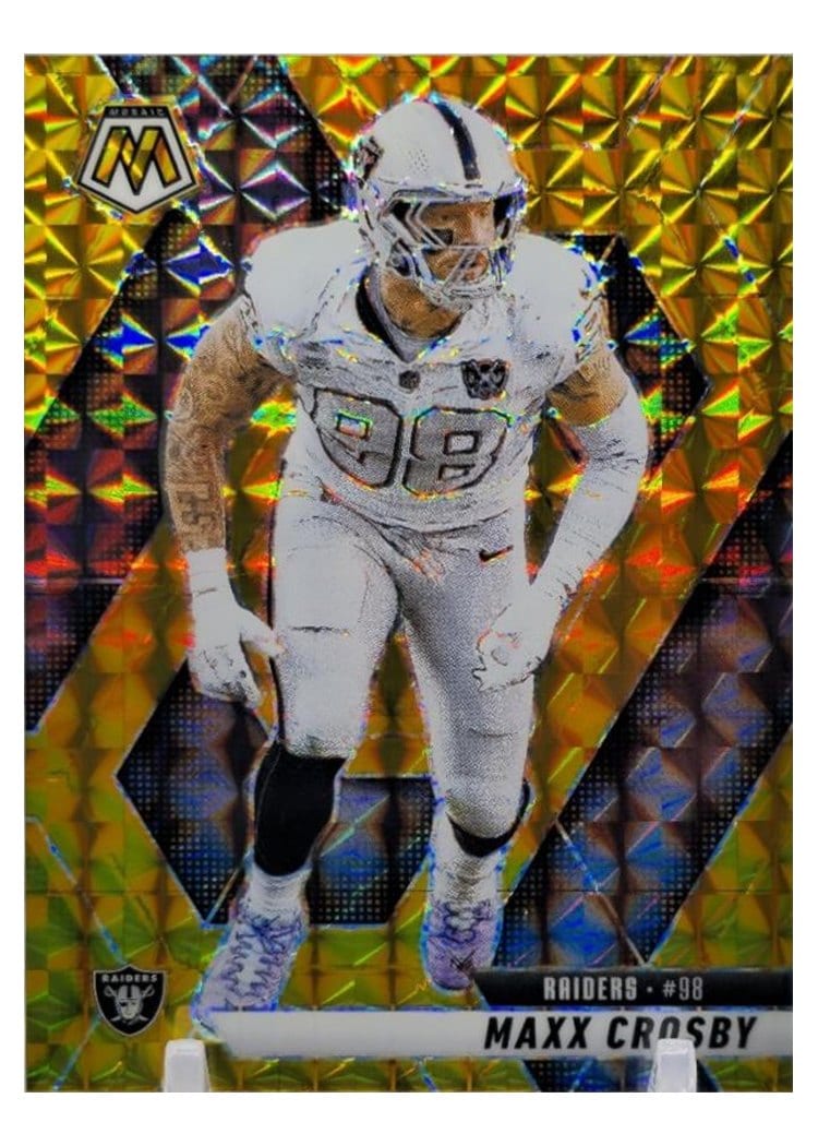 2025 Panini Mosaic Base Set Maxx Crosby #249 card