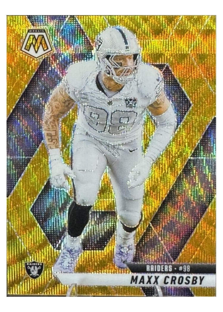 2025 Panini Mosaic Base Set Maxx Crosby #249 card