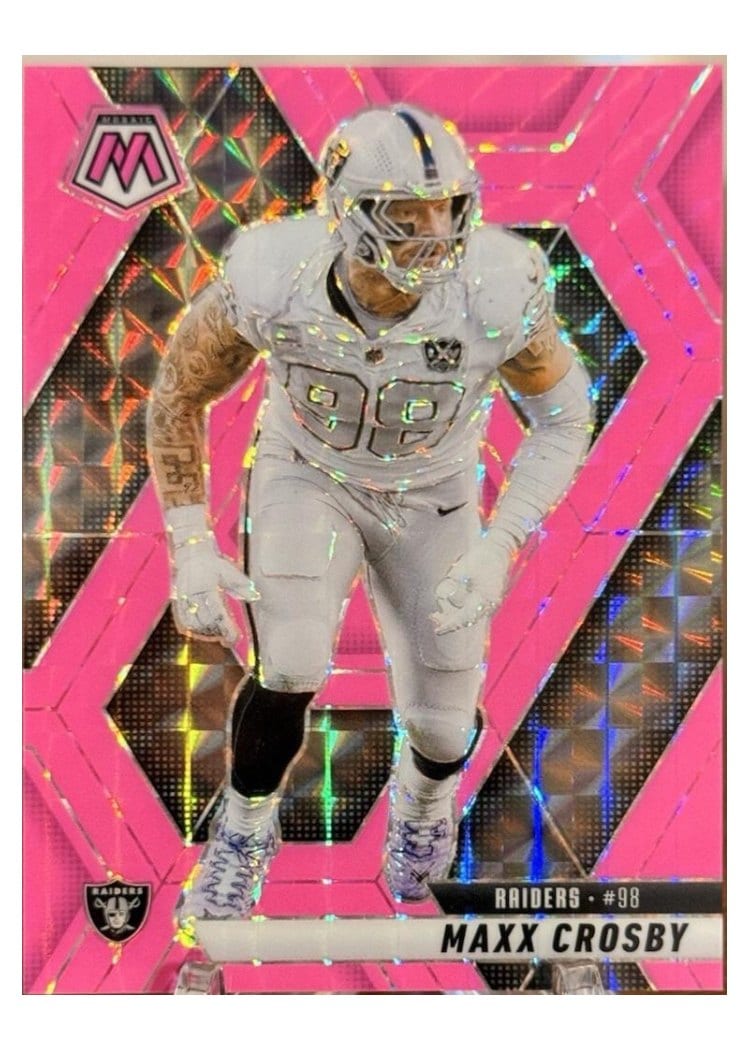 2025 Panini Mosaic Base Set Maxx Crosby #249 card
