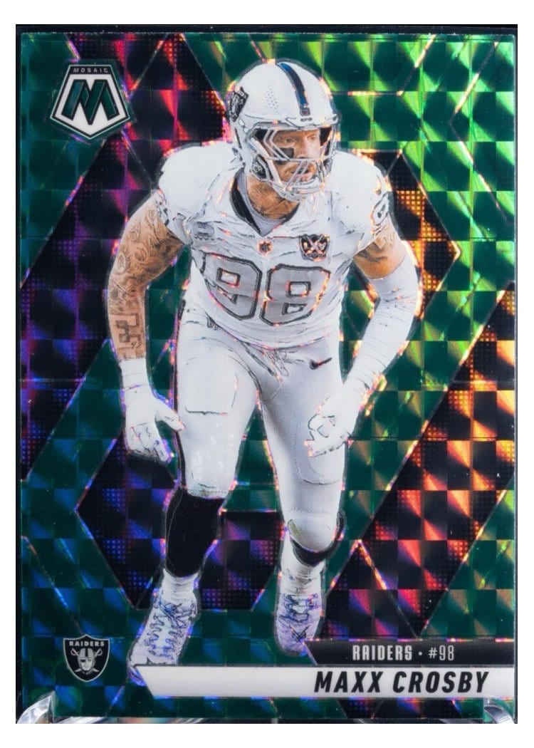 2025 Panini Mosaic Base Set Maxx Crosby #249 card