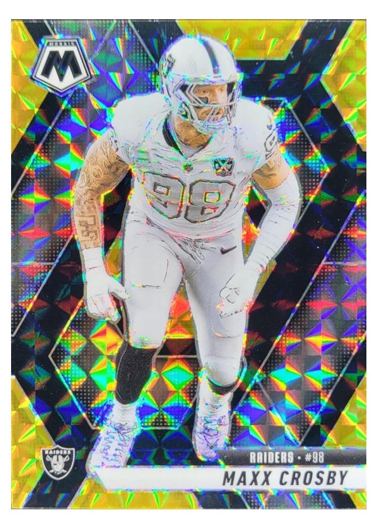 2025 Panini Mosaic Base Set Maxx Crosby #249 card