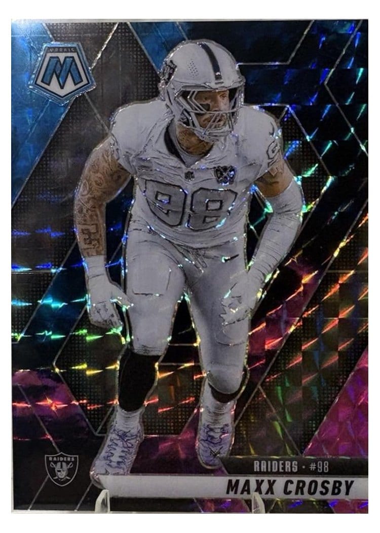 2025 Panini Mosaic Base Set Maxx Crosby #249 card