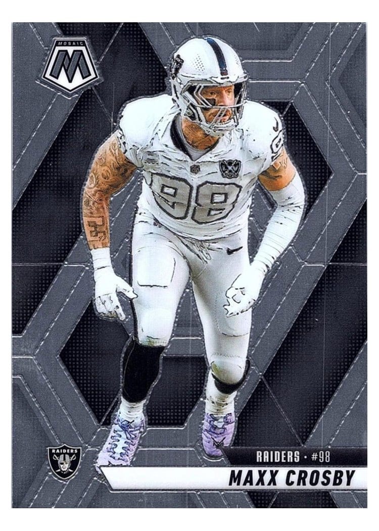 2025 Panini Mosaic Base Set Maxx Crosby #249 card