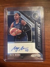 2020 Panini Prizm WNBA Signatures Maya Moore #SG-MMR card