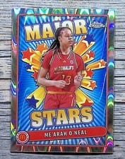 2024 Topps Chrome McDonald's All-American Major Stars Me'Arah O'Neal #SES-MEO card