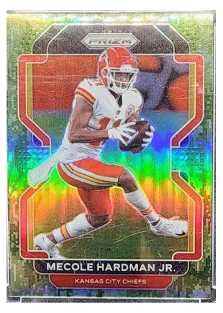 2021 Panini Prizm Base Set Mecole Hardman Jr. #188 card