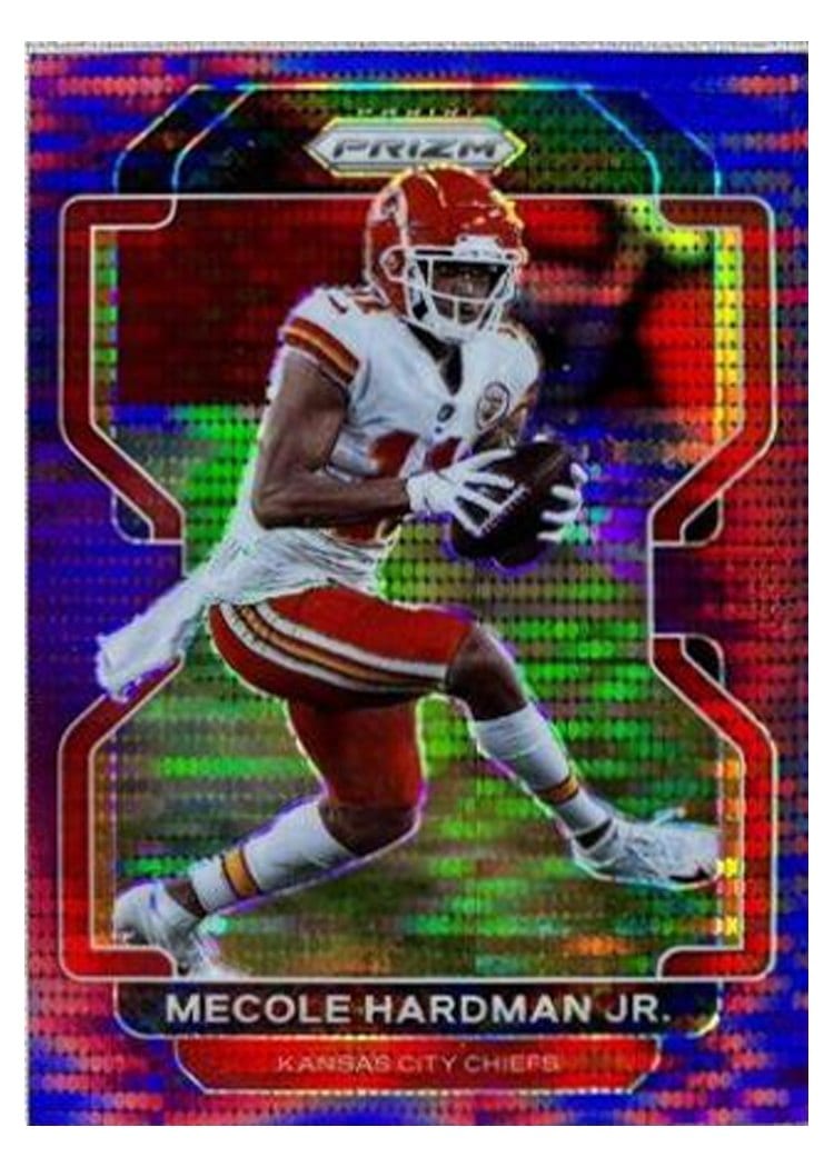 2021 Panini Prizm Base Set Mecole Hardman Jr. #188 card