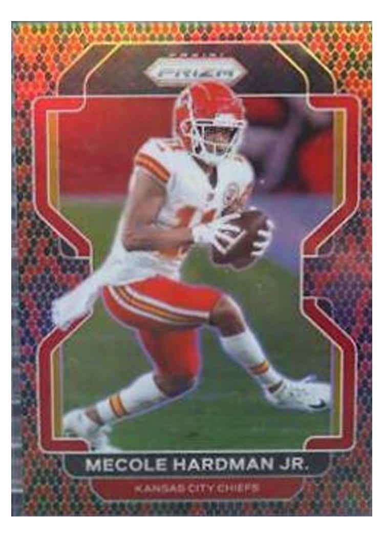 2021 Panini Prizm Base Set Mecole Hardman Jr. #188 card