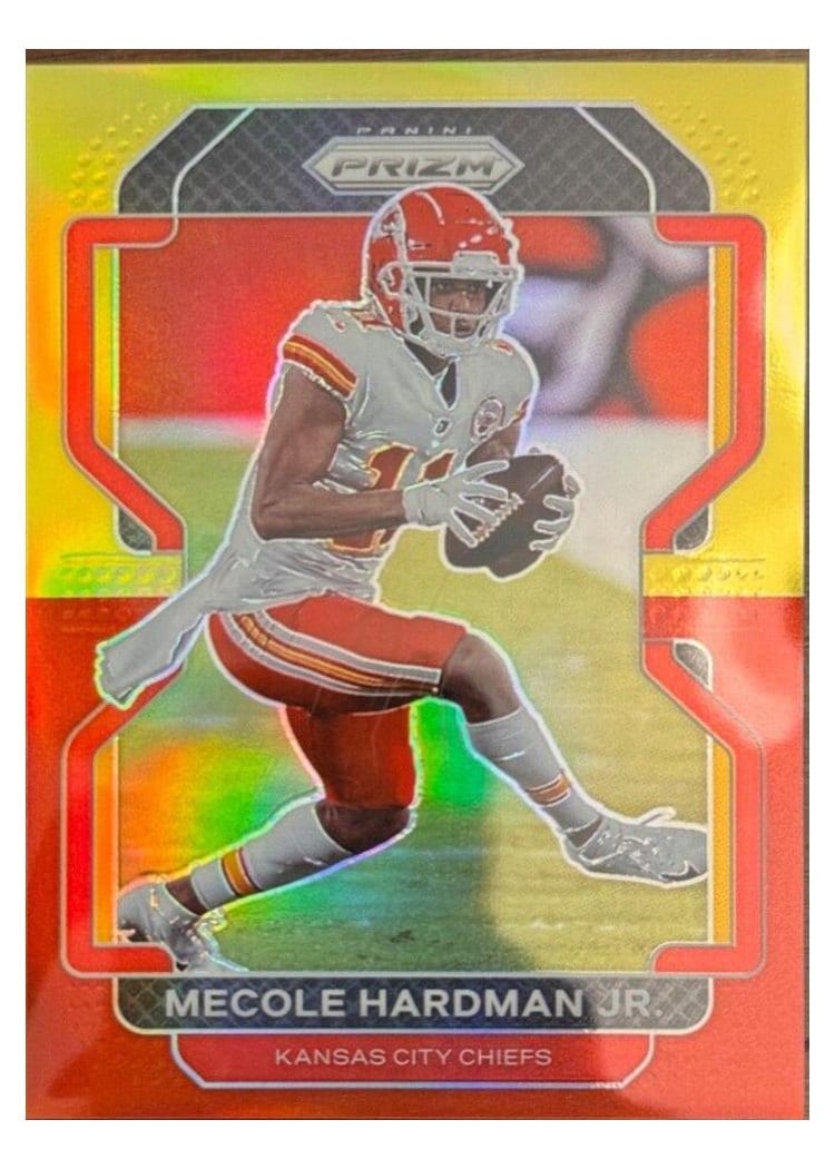 2021 Panini Prizm Base Set Mecole Hardman Jr. #188 card