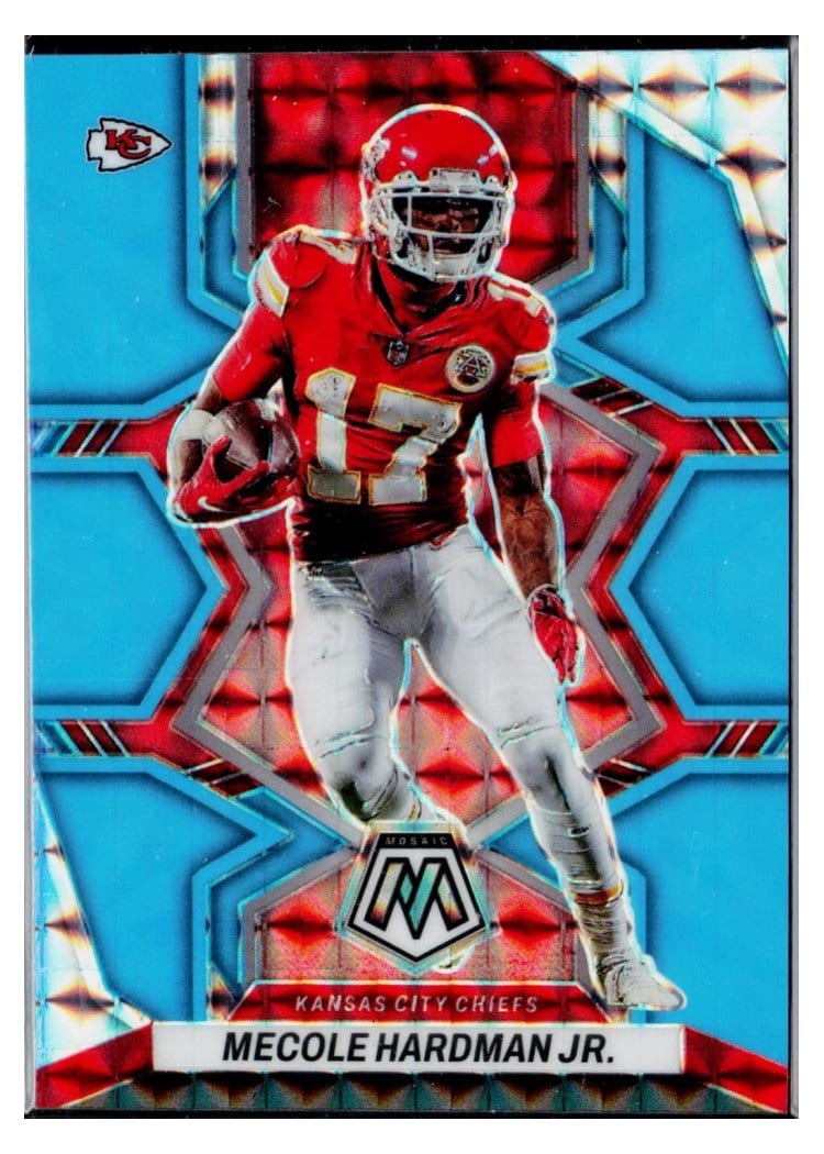 2022 Panini Mosaic Base Set Mecole Hardman Jr #98 card