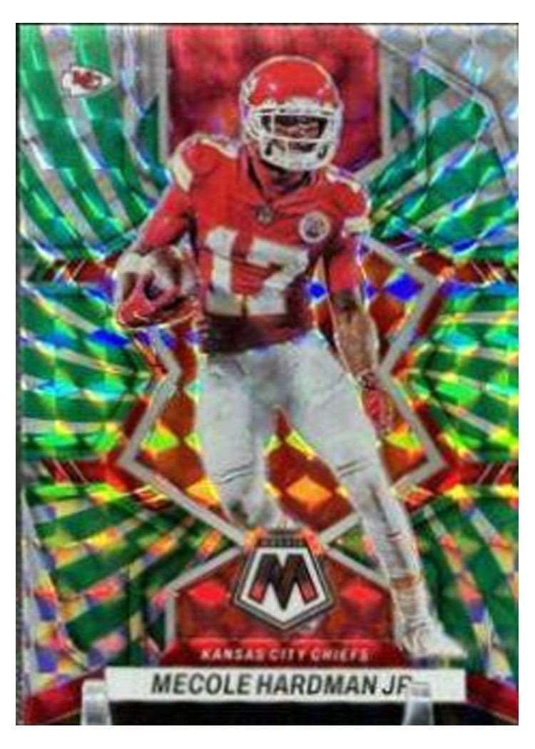 2022 Panini Mosaic Base Set Mecole Hardman Jr #98 card