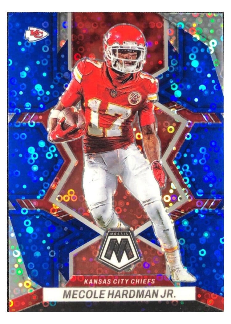 2022 Panini Mosaic Base Set Mecole Hardman Jr #98 card