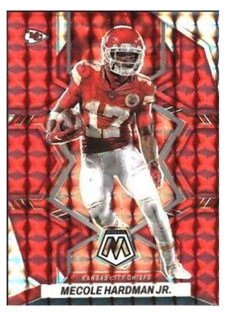 2022 Panini Mosaic Base Set Mecole Hardman Jr #98 card