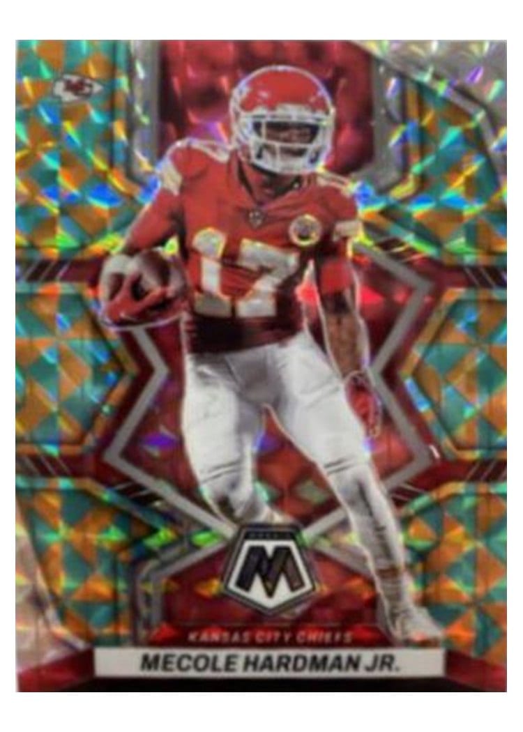 2022 Panini Mosaic Base Set Mecole Hardman Jr #98 card