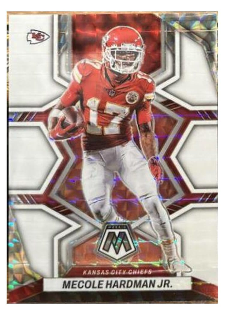 2022 Panini Mosaic Base Set Mecole Hardman Jr #98 card
