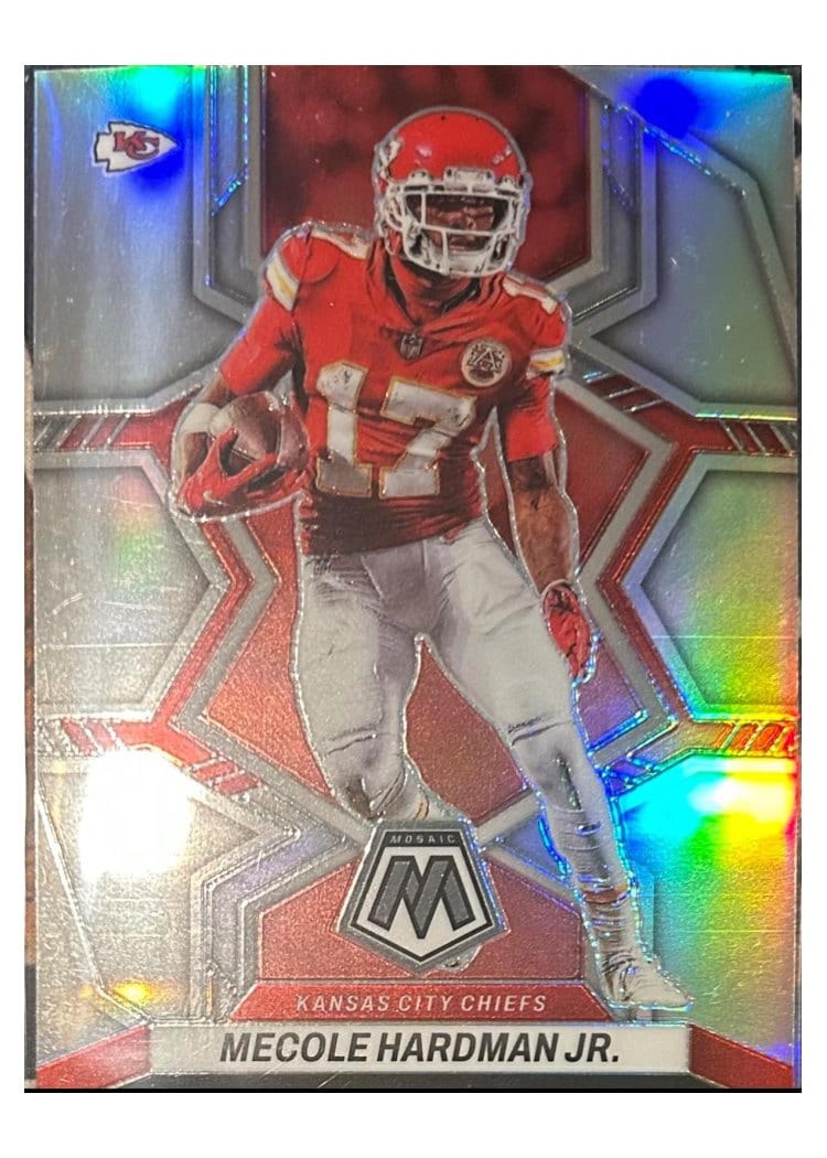 2022 Panini Mosaic Base Set Mecole Hardman Jr #98 card