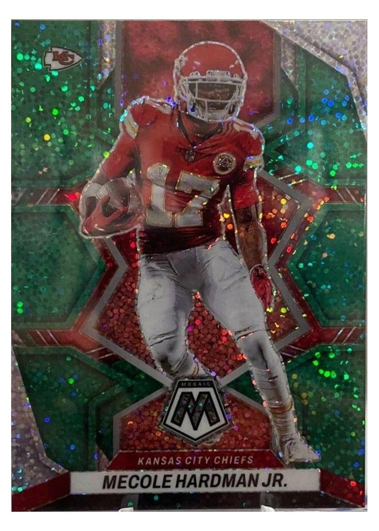 2022 Panini Mosaic Base Set Mecole Hardman Jr #98 card