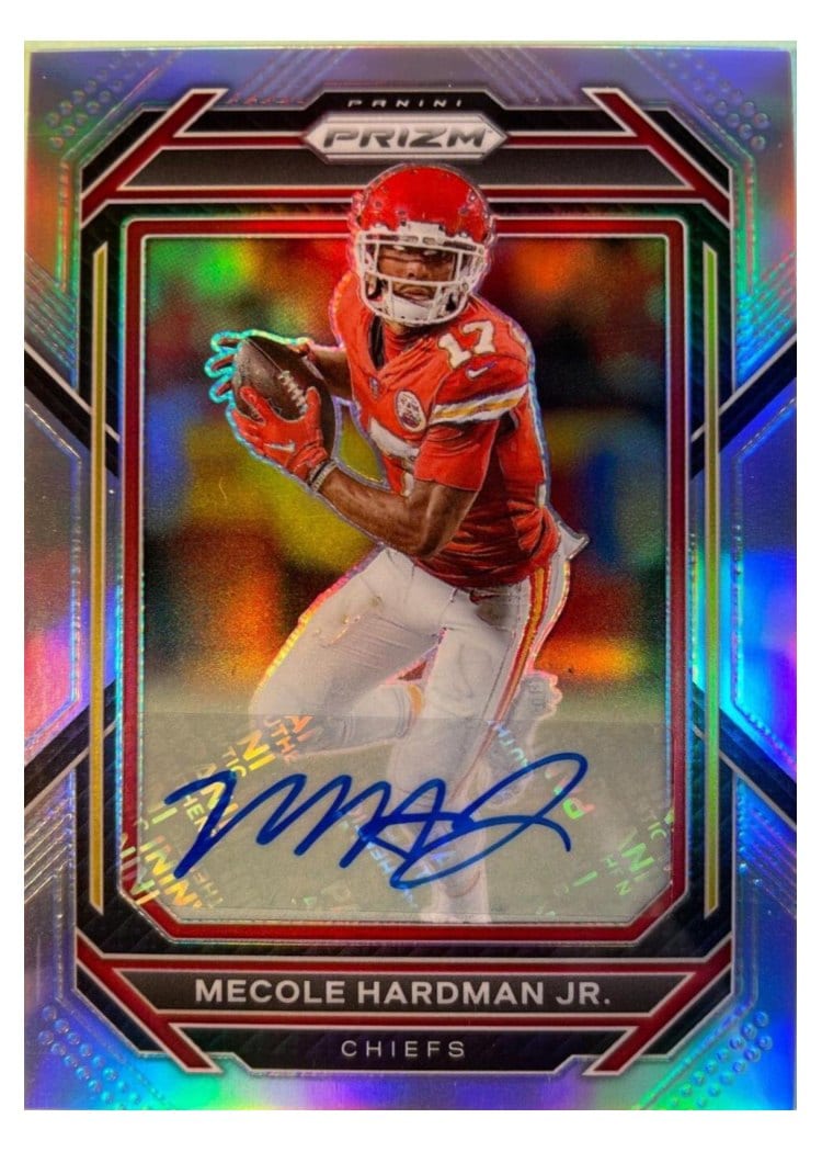 2022 Panini Prizm Base Set Mecole Hardman Jr. #143 card