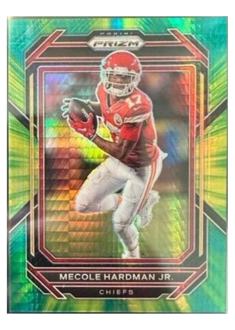 2022 Panini Prizm Base Set Mecole Hardman Jr. #143 card