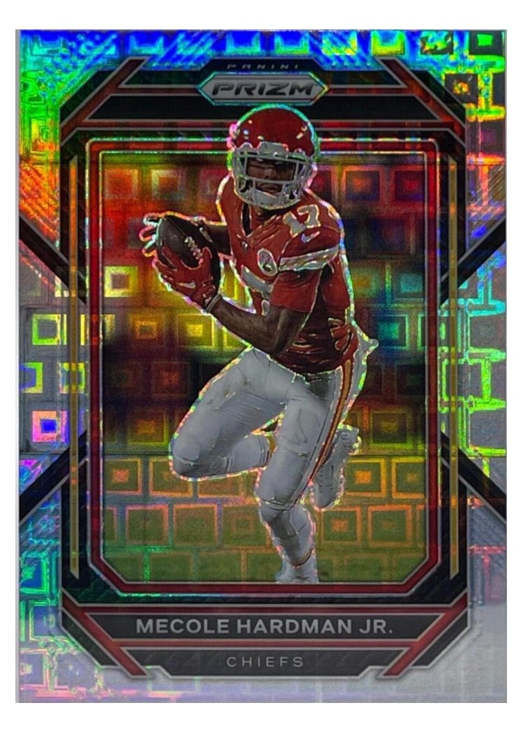 2022 Panini Prizm Base Set Mecole Hardman Jr. #143 card