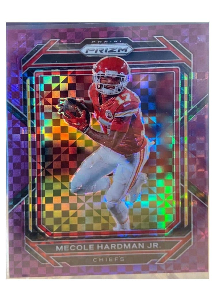 2022 Panini Prizm Base Set Mecole Hardman Jr. #143 card