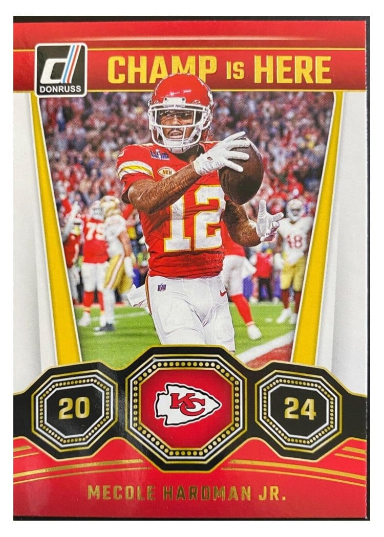 2024 Donruss Champ is Here Mecole Hardman Jr. #7 card