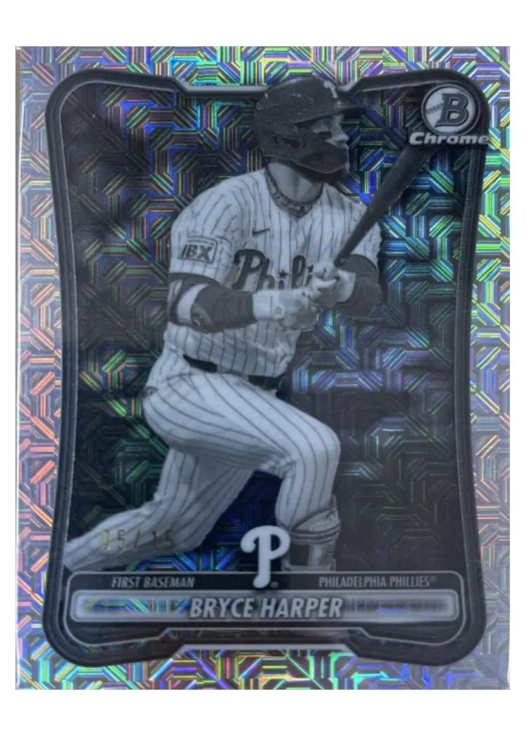 2005 Bowman Chrome Mega Box card