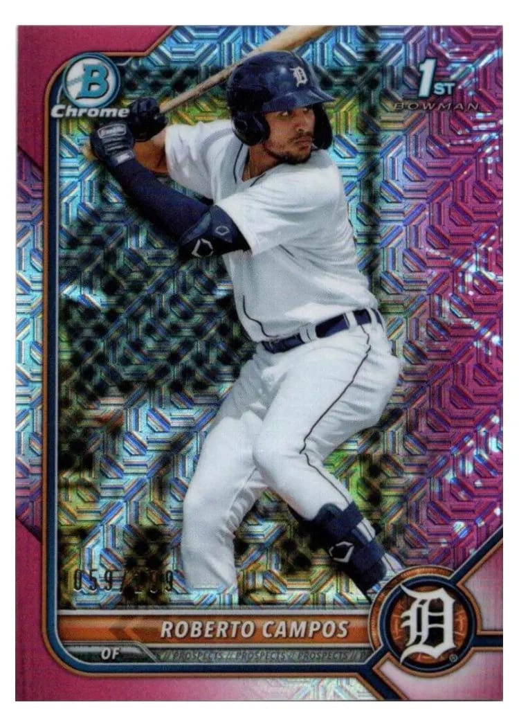 2014 Bowman Chrome Mega Box card