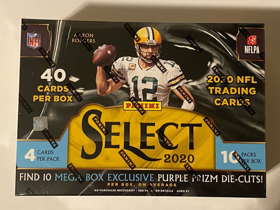 2019 Panini Select Mega Box card