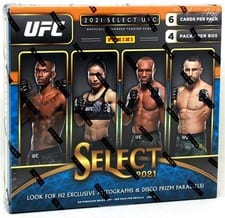 2021 Panini Select UFC Mega Box card