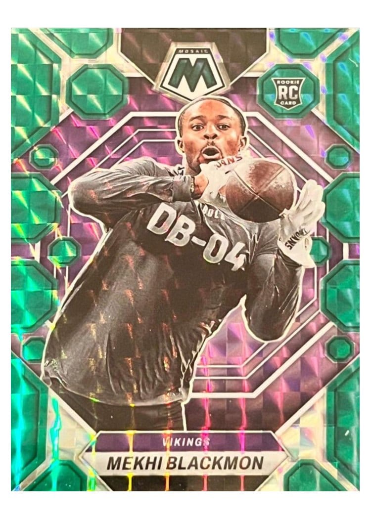 2023 Panini Mosaic Base Set Mekhi Blackmon #348 card