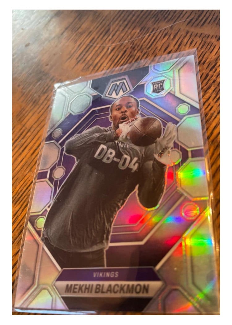 2023 Panini Mosaic Base Set Mekhi Blackmon #348 card