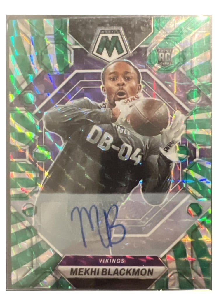 2023 Panini Mosaic Base Set Mekhi Blackmon #348 card