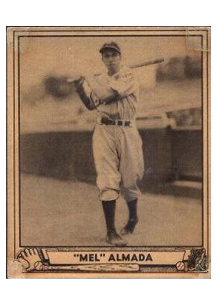 1940 Play Ball Mel Almada #71 card