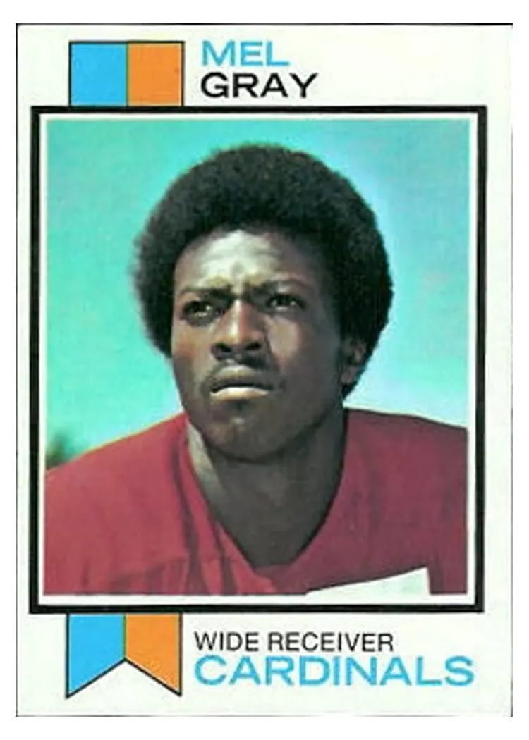 1973 Topps Mel Gray #297 card