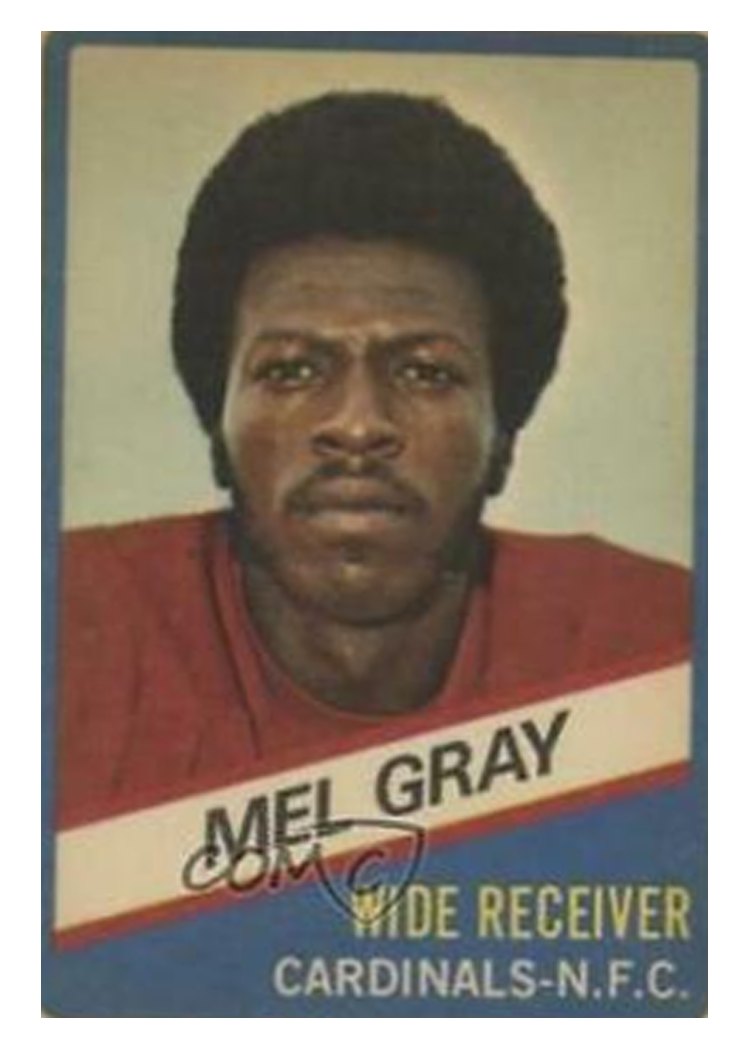 1976 Wonder Bread Mel Gray #4 card
