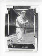 2024 Panini Three and Two Base Set Mel Ott #86 card