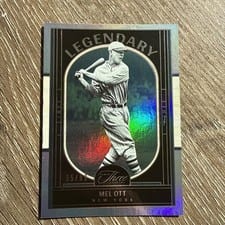 2024 Panini Three and Two Legendary Mel Ott #14 card