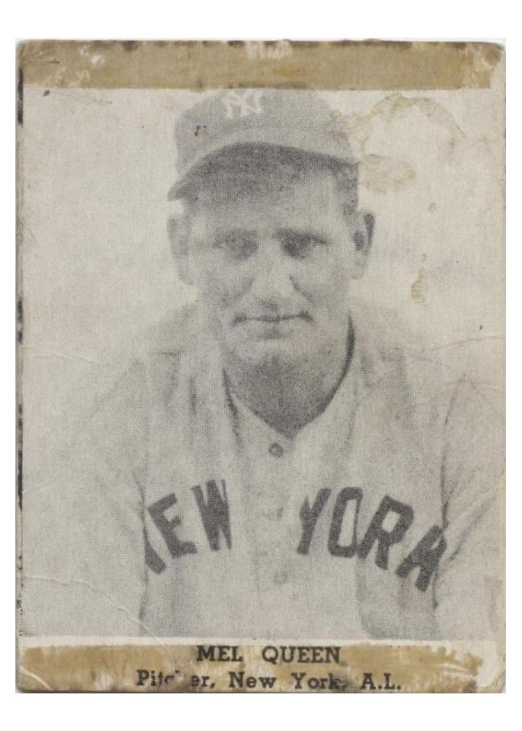 1947 Tip Top Bread Mel Queen card