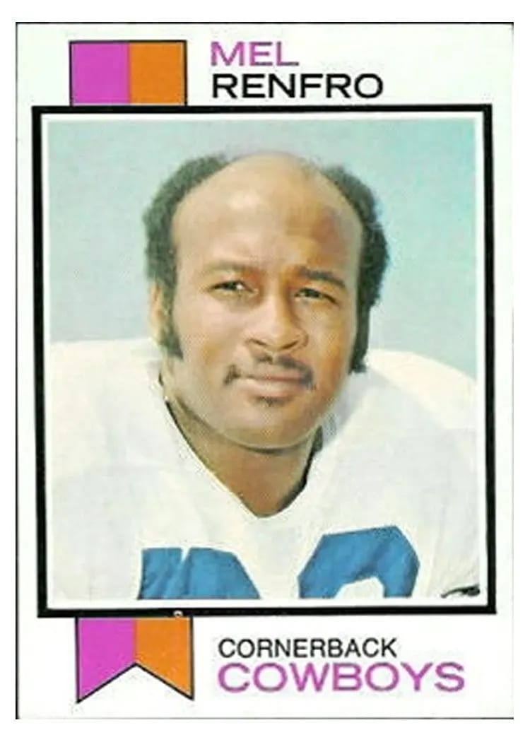 1973 Topps Mel Renfro #185 card