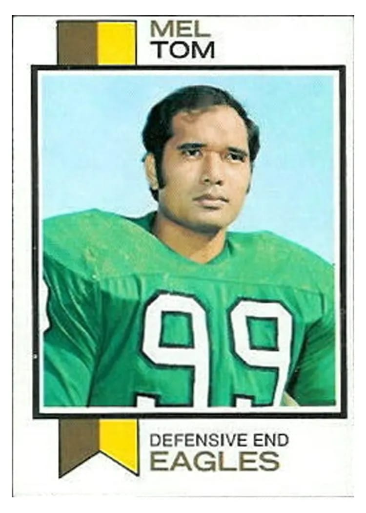 1973 Topps Mel Tom #8 card