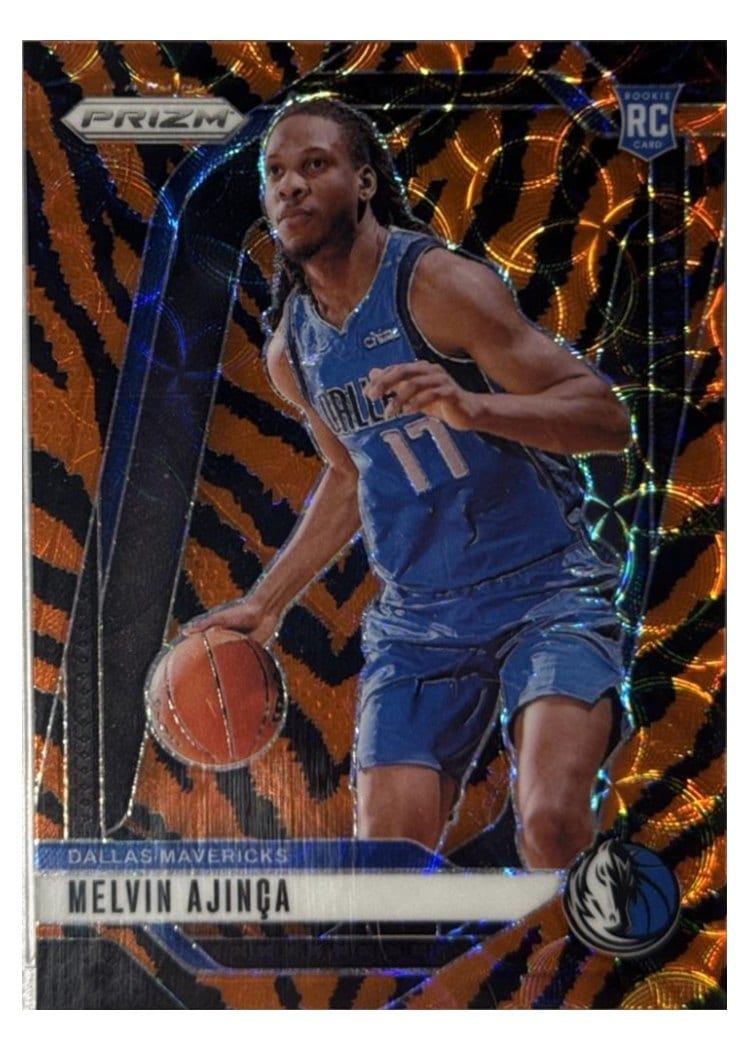 2024-25 Panini Prizm Base Set Melvin Ajinca #255 card