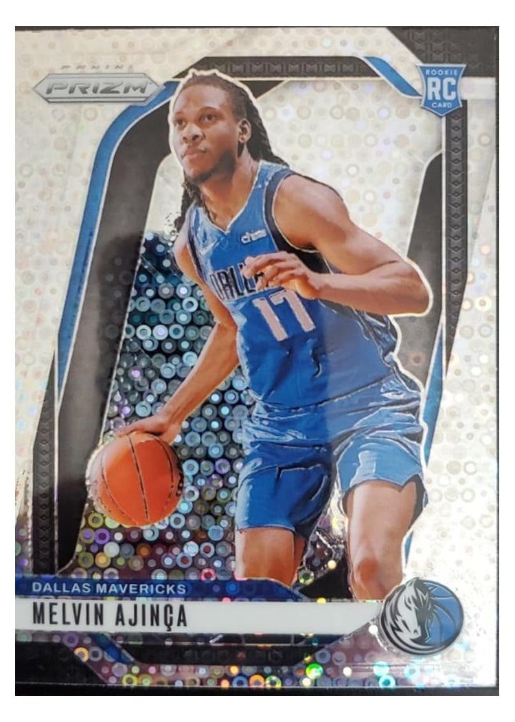 2024-25 Panini Prizm Base Set Melvin Ajinca Fast Break #255 card