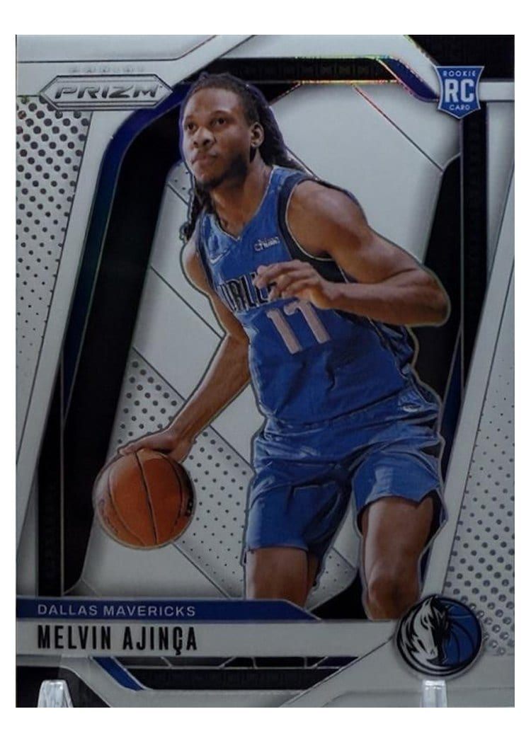 2024-25 Panini Prizm Base Set Melvin Ajinca White #255 card