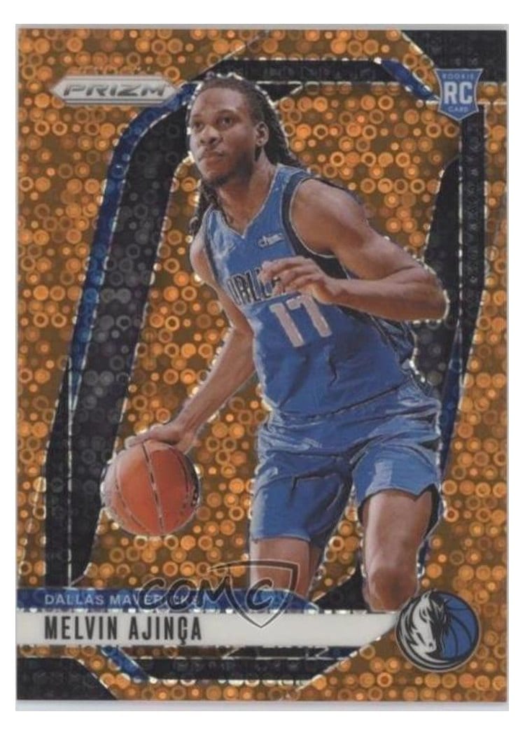 2024-25 Panini Prizm Base Set Melvin Ajinca #255 card