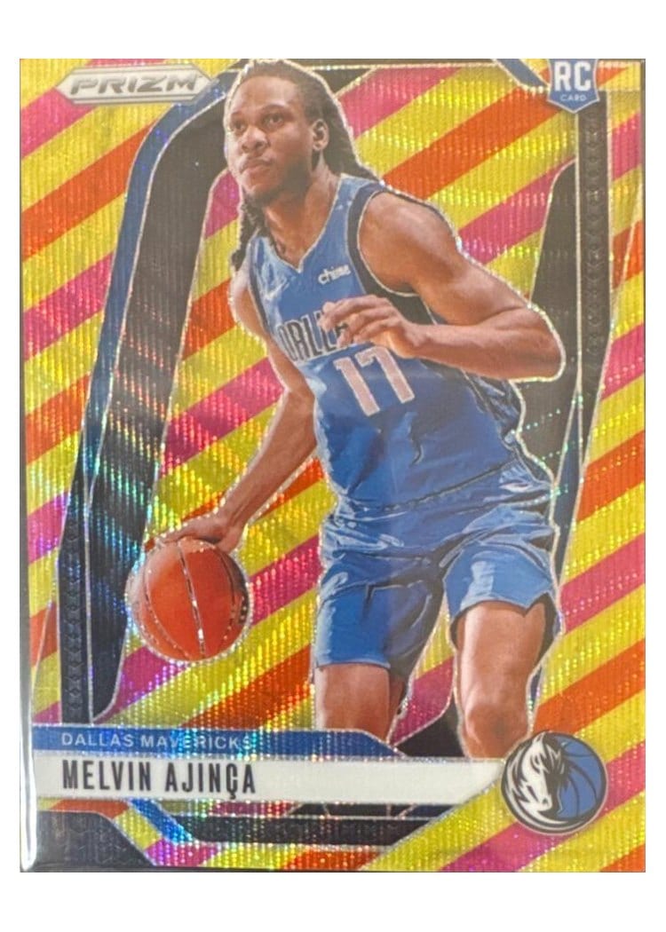 2024-25 Panini Prizm Base Set Melvin Ajinca #255 card