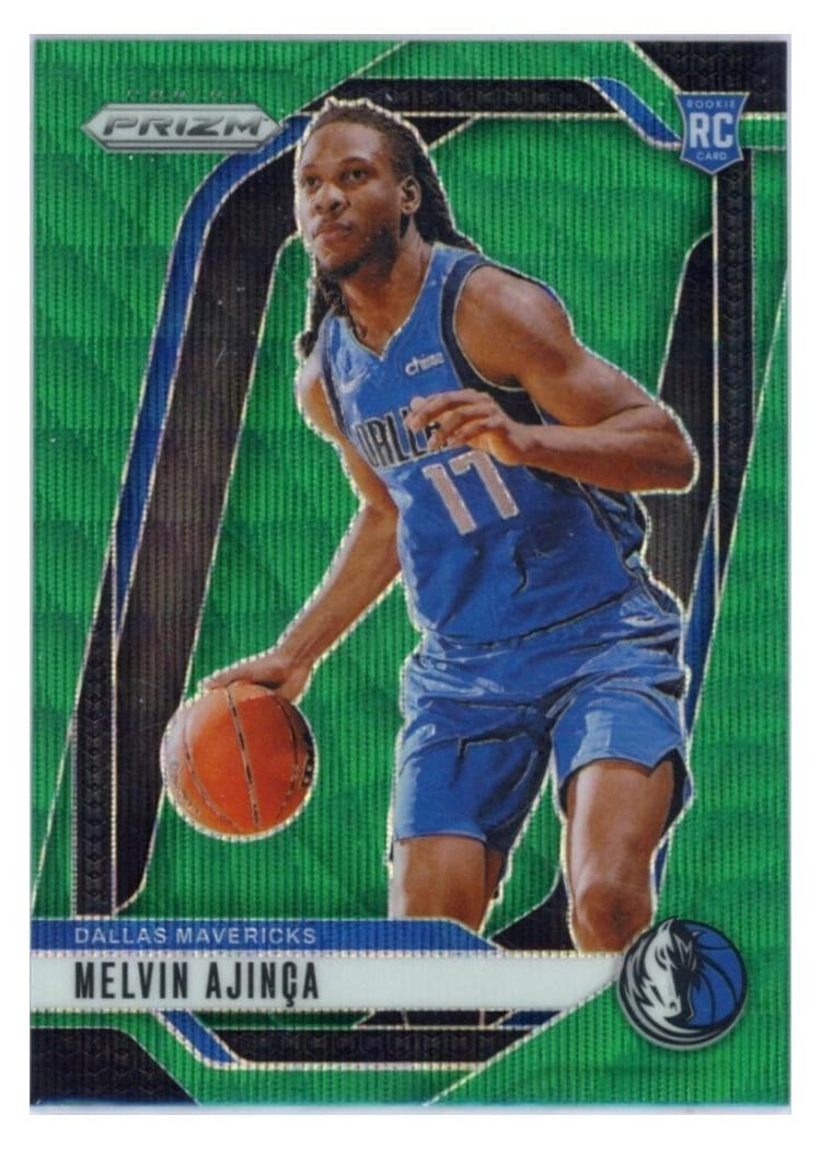 2024-25 Panini Prizm Base Set Melvin Ajinca #255 card