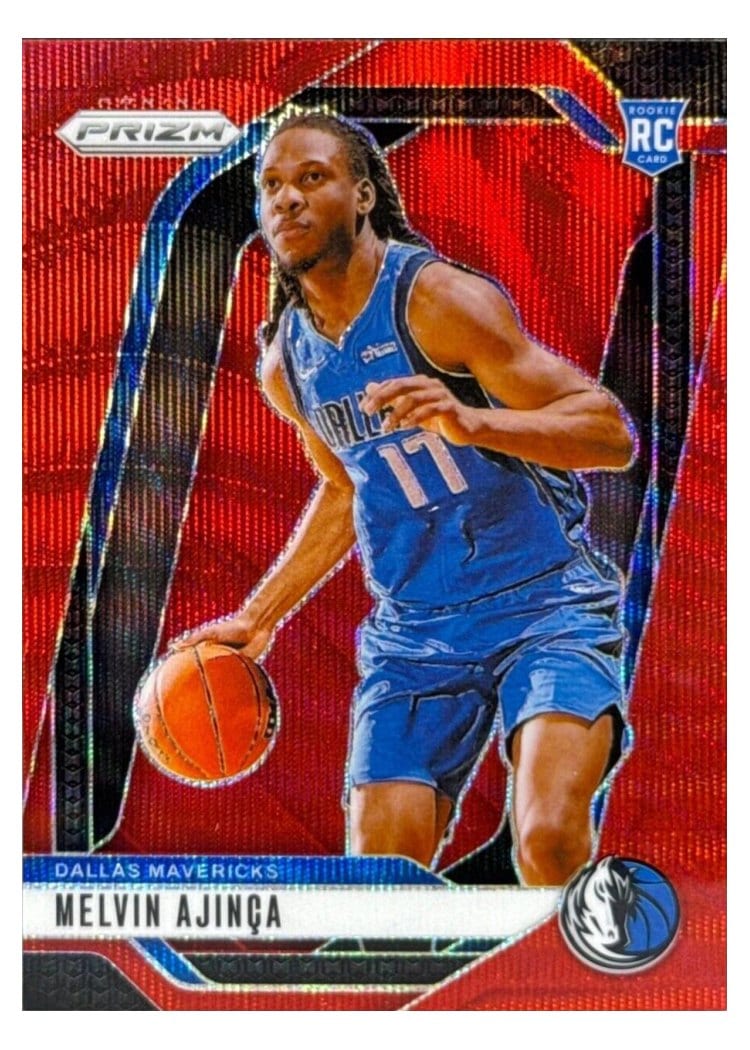 2024-25 Panini Prizm Base Set Melvin Ajinca #255 card