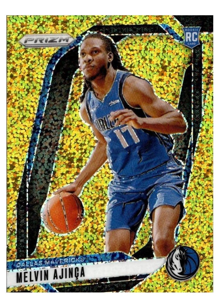 2024-25 Panini Prizm Base Set Melvin Ajinca #255 card