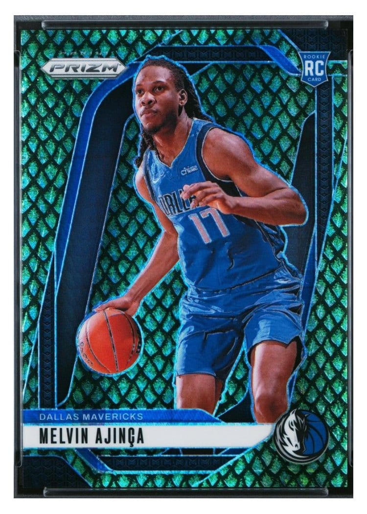 2024-25 Panini Prizm Base Set Melvin Ajinca #255 card